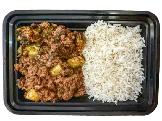 Firecracker Beef and Brussels